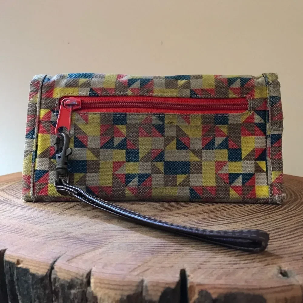 4 for $20 Geometric Kava Wallet - Picture 7 of 9